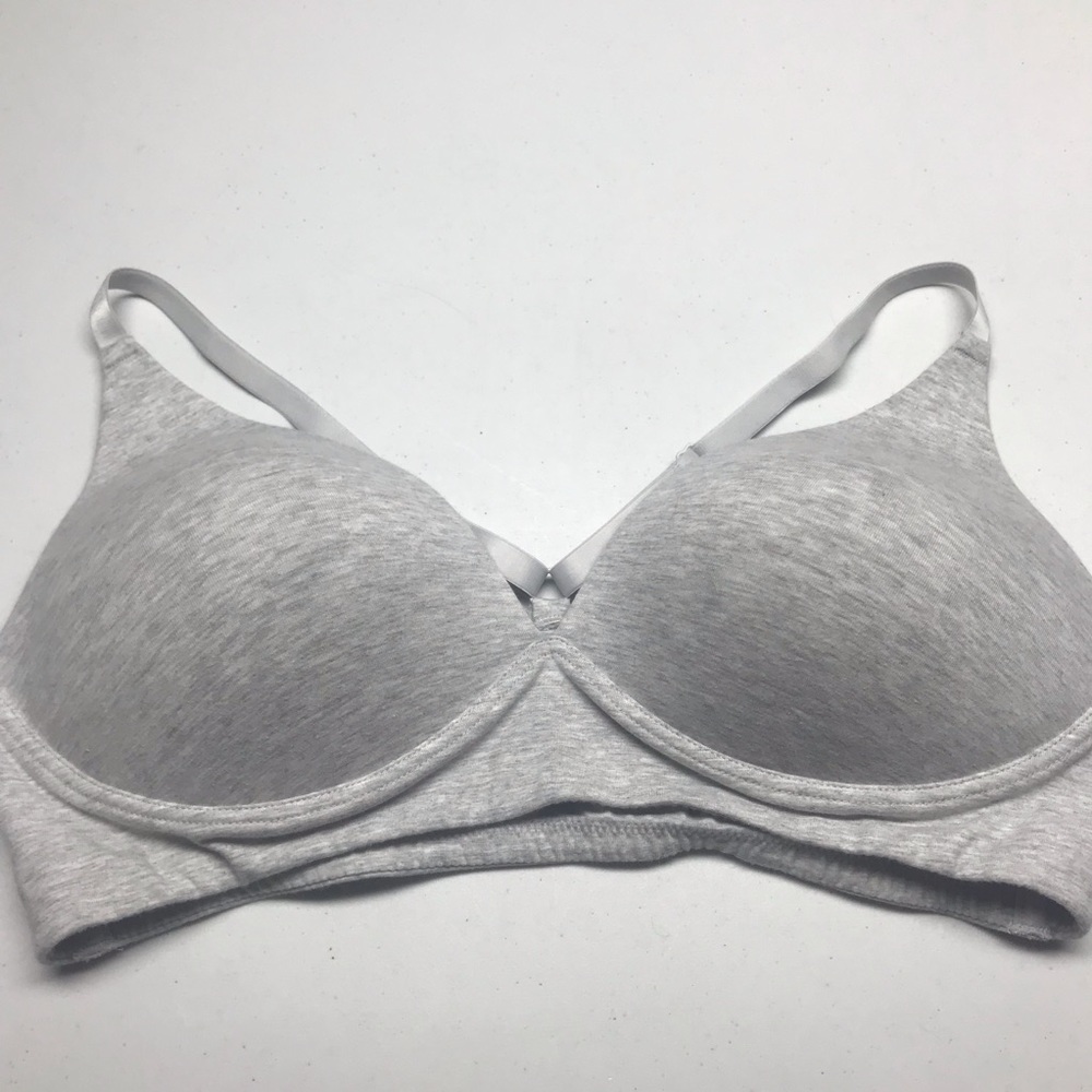 NWOT LVR GRY Wireless Lightly Lined Wireless, 38D. *P1034